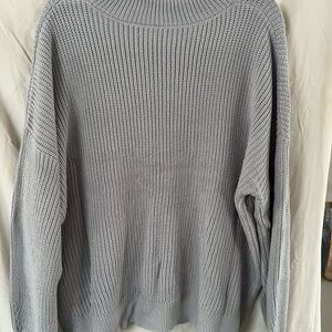 Woman’s Gray Sweater